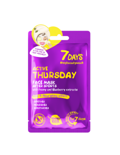 7DAYS Active Thursday Sheet Mask 28g